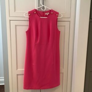 Women’s sleeveless pink Shoshanna dress size 6